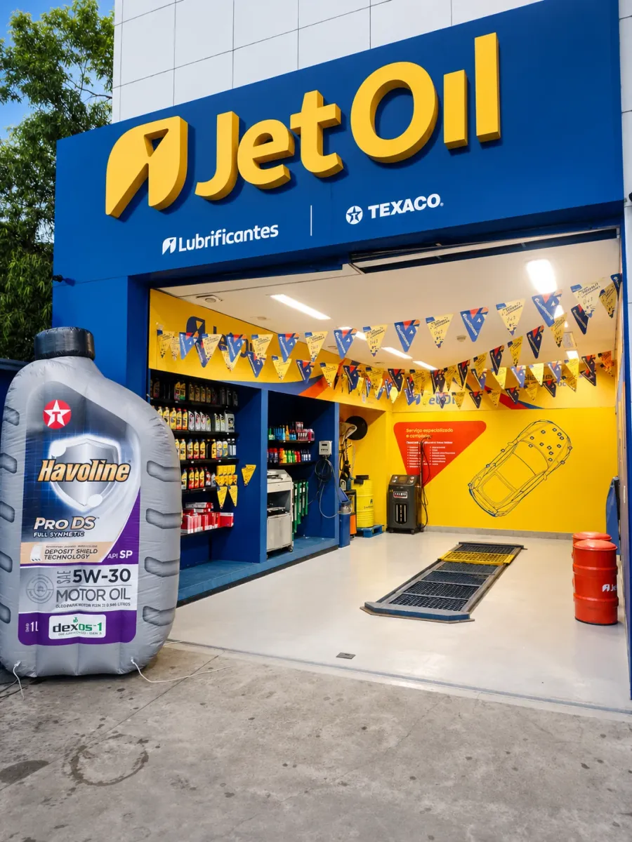 Loja Jet Oil no Posto Colina